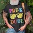 Pre-K Dude Back To School First Day Of Preschool T-Shirt Gifts for Old Men