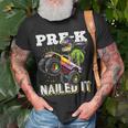 Prek Nailed It Dinosaur Monster Truck Graduation Cap Gift Unisex T-Shirt Gifts for Old Men