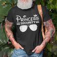 Princess Security Birthday Halloween Party T-Shirt Gifts for Old Men