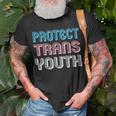 Protect Trans Youth Kids Transgender Lgbt Pride Unisex T-Shirt Gifts for Old Men