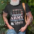 Proud Army National Guard Uncle Veteran Unisex T-Shirt Gifts for Old Men