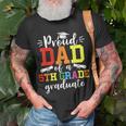 Proud Dad Of A 5Th Grade Graduate Graduation Class Of 2023 Unisex T-Shirt Gifts for Old Men