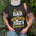 Proud Dad Of A Class Of 2023 Graduate Senior Graduation Unisex T-Shirt Gifts for Old Men