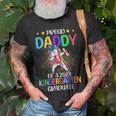 Proud Daddy Of A 2023 Kindergarten Graduate Unicorn Gift Unisex T-Shirt Gifts for Old Men