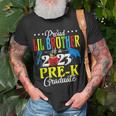 Proud Lil Brother Of A 2023 Prek Graduate Family Lover Unisex T-Shirt Gifts for Old Men