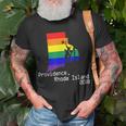 Providence Rhode Island 2018 Lgbt Pride Gay Pride Unisex T-Shirt Gifts for Old Men