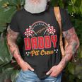 Race Car Birthday Party Matching Family Daddy Pit Crew T-Shirt Gifts for Old Men