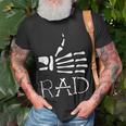 Rad Skeleton Thumb Cool Gag Radiography Lovers T-Shirt Gifts for Old Men