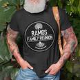 Ramos Family Reunion Our Roots Are Strong Tree T-Shirt Gifts for Old Men