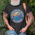 Rancho Palos Verdes California Ca Vintage Nautical Waves Des T-Shirt Gifts for Old Men