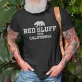 Red Bluff California T-Shirt Gifts for Old Men