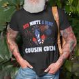 Red White & Blue Cousin Crew Fireworks Usa Flag 4Th Of July Unisex T-Shirt Gifts for Old Men
