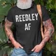 Reedley Af T-Shirt Gifts for Old Men
