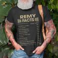 Remy Name Gift Remy Facts V2 Unisex T-Shirt Gifts for Old Men