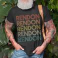Rendon Vintage Retro T-Shirt Gifts for Old Men