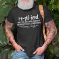 Resilient Able To Recover Quickly Motivation Inspiration T-Shirt Gifts for Old Men