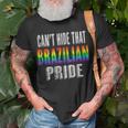 Retro 70S 80S Style Cant Hide That Brazilian Pride Unisex T-Shirt Gifts for Old Men