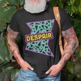 Retro 90S Despair Vaporwave Aesthetics T-Shirt Gifts for Old Men