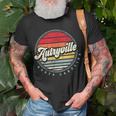 Retro Autryville Home State Cool 70S Style Sunset T-Shirt Gifts for Old Men