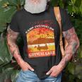 Retro Camp Counselor Crystal Lake With Blood Stains Counselor T-Shirt Gifts for Old Men