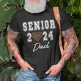 Retro Matching Family Football Class Of 2024 Dad Unisex T-Shirt Gifts for Old Men