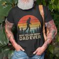 Retro Vintage Best Roller Derby Dad Ever Fathers Day Gift For Womens Gift For Women Unisex T-Shirt Gifts for Old Men