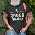 Rodeo Grandma Cowgirl Wild West Horsewoman Ranch Lasso Boots Gift For Womens Unisex T-Shirt Gifts for Old Men