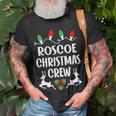 Christmas Name Gifts, Christmas Crew Shirts, Christmas Name Shirts, Roscoe Name Shirts, Crew Name Shirts, Christmas Shirts