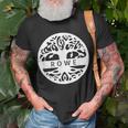 Rowe Personalized Irish Name Celtic Tree Of Life Unisex T-Shirt Gifts for Old Men
