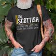 Save Time Lets Assume Scottish Is Never Wrong Funny Scotland Unisex T-Shirt Gifts for Old Men