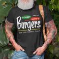 Scrubby & Lloyd's Burgers San Luis Obispo California T-Shirt Gifts for Old Men