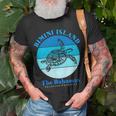 Sea Turtle Bimini Island Bahamas Ocean Unisex T-Shirt Gifts for Old Men