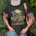Senior 2024 Proud Brother Of A Class Of 2024 Graduate Unisex T-Shirt Gifts for Old Men