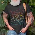 Shark Lover Retro Shark Shark Art Shark T-Shirt Gifts for Old Men