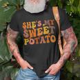 She's My Sweet Potato I Yam Thanksgiving Matching Couple Set T-Shirt Gifts for Old Men
