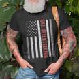 Ski Orienring American Flag 4Th Of July Skio Skier T-Shirt Gifts for Old Men