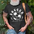 Soccer Bonus Dad Matching Soccer Players Team Fathers Day Unisex T-Shirt Gifts for Old Men