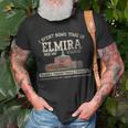 I Spent Some Time In Elmira Ny T-Shirt Gifts for Old Men