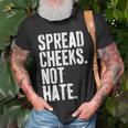 Spread Cheeks Not Hate Gym Fitness & Workout T-Shirt Gifts for Old Men