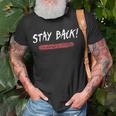 Stay Back Im Allergic To Stupid Unisex T-Shirt Gifts for Old Men