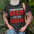 Sticking Out Your Gyatt For The Rizzler Rizz Ironic Meme T-Shirt Gifts for Old Men