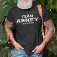 Team Abney Proud Family Surname Last Name T-Shirt Gifts for Old Men