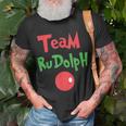 Team Rudolph Rudolph The Red Nose Reindeer T-Shirt Gifts for Old Men