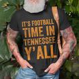 Tennessee Football It's Football Time In Tennessee Yall Vol T-Shirt Gifts for Old Men