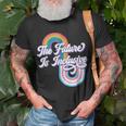 The Future Inclusive Lgbt Rights Transgender Trans Pride Unisex T-Shirt Gifts for Old Men