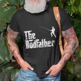 The Rodfather For The Avid Angler And Fisherman Unisex T-Shirt Gifts for Old Men