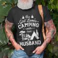 This Girl Loves Camping With Her Husband Gifts Camper Wife Unisex T-Shirt Gifts for Old Men