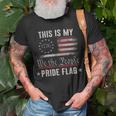 This Is My Pride Flag 1776 American 4Th Of July Patriotic Unisex T-Shirt Gifts for Old Men