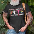 Thoughts And Prayers Vote Policy And Change Equality Rights T-Shirt Gifts for Old Men