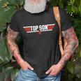 Top Son Funny Cool 80S 1980S Boys Men Father Fathers Day Unisex T-Shirt Gifts for Old Men